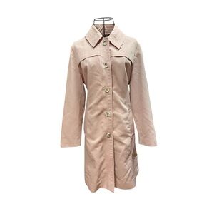 Vintage Women’s Pale Pink Long Button-Front Coat no tags